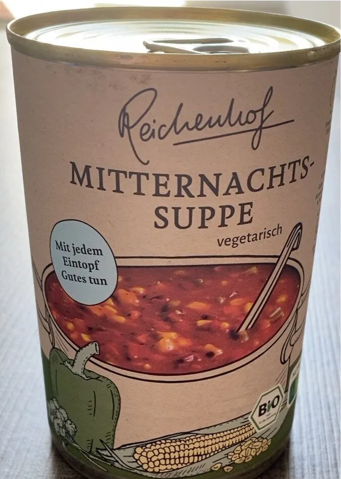 Mitternachtssuppe Bio