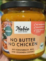 No butter no chicken mit Reis