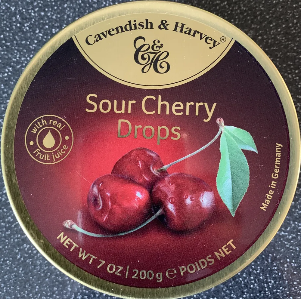 Sour Cherry Drops