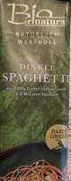Bio Dinkel Spaghetti