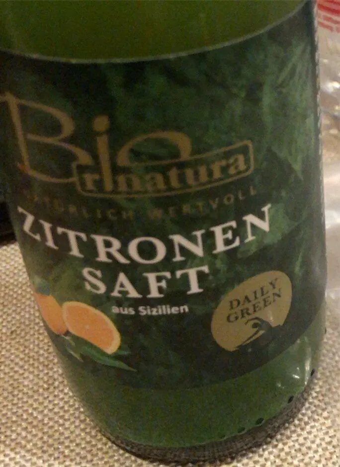 Zitronensaft