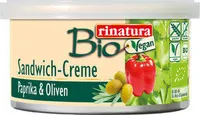 Sandwich-creme, Paprika-oliven