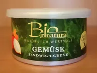 Sandwich Creme Gemüse