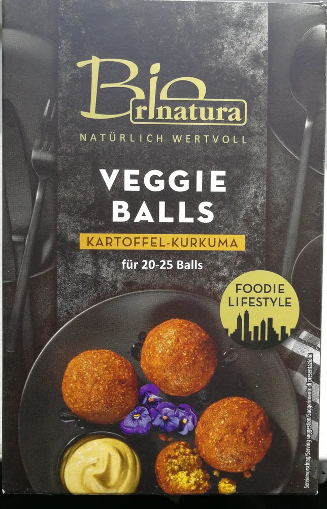 VEGGI BALLS - KARTOFFEL-KURKUMA - FÜR 20-25 BALLS