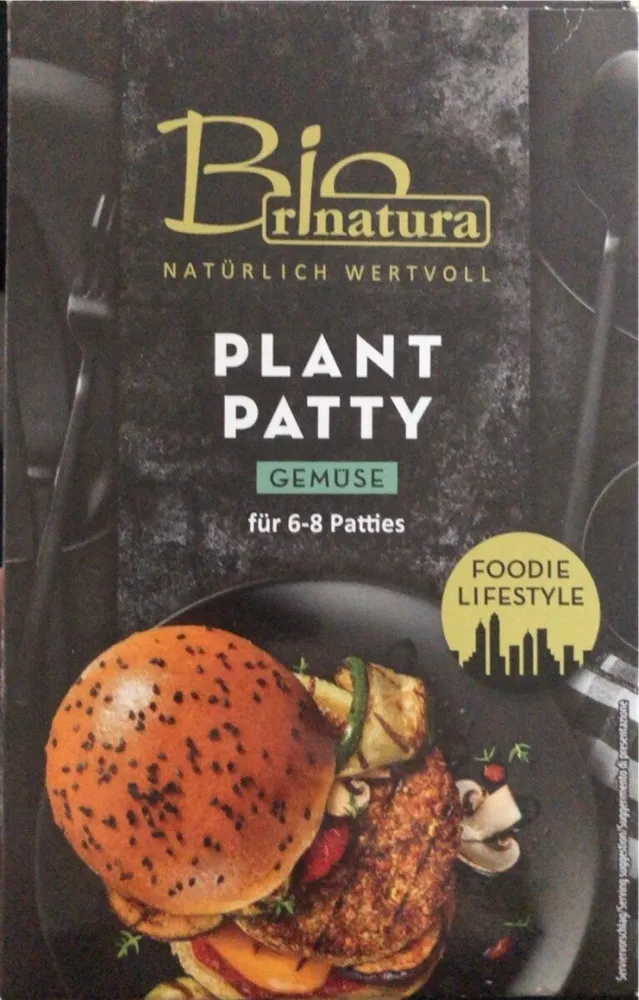 Plant Patty Gemüse