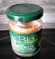 Rote Linsen Brotaufstrich Bio
