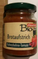 Brotaufstrich Kidneybohne Tomate