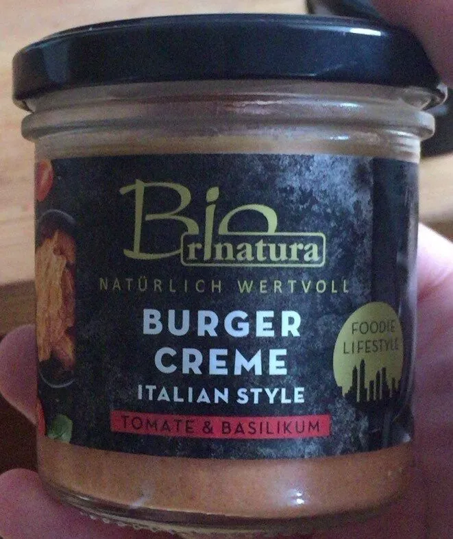 Burger Creme Italian Style