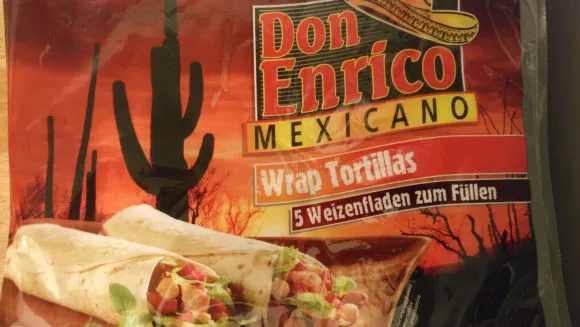 Wrap Tortillas, Weizenfladen