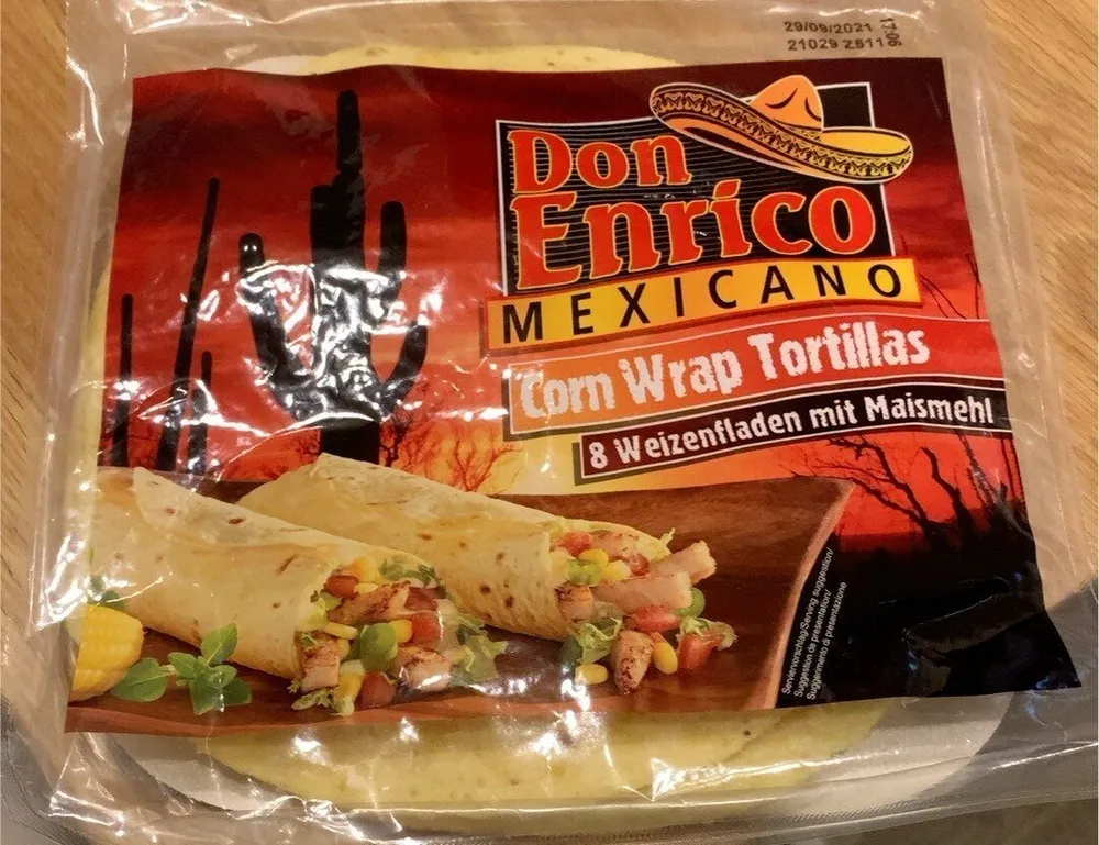 Corn Wrap Tortillas