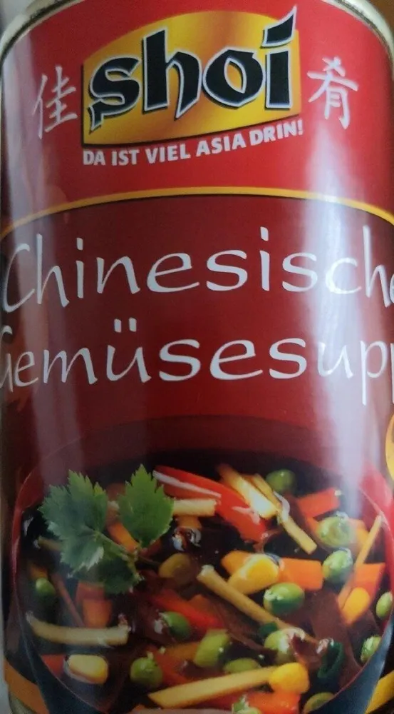 Chinesische Gemüsesuppe