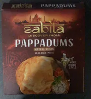Papadums - Linsenfladen