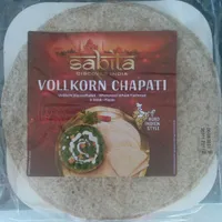 sabita Vollkorn Chapati