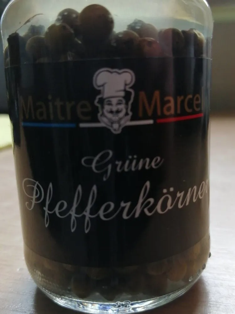 Pfeffer Körner grün