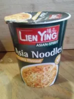 Asia noodles curry flavour