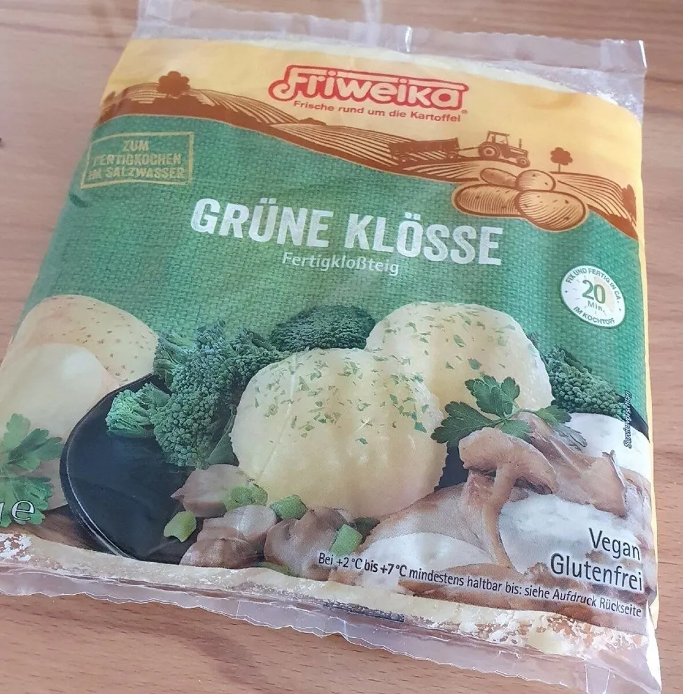 Grüne Klösse