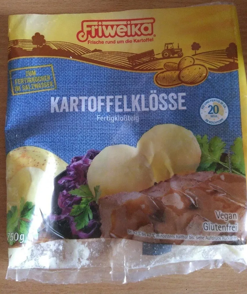 Kartoffelklösse Fertigkloßteig