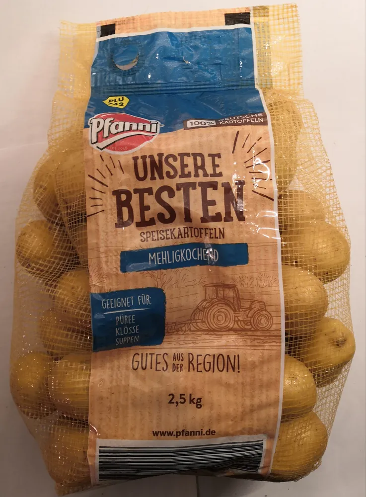 Speisekartoffeln, mehligkochend
