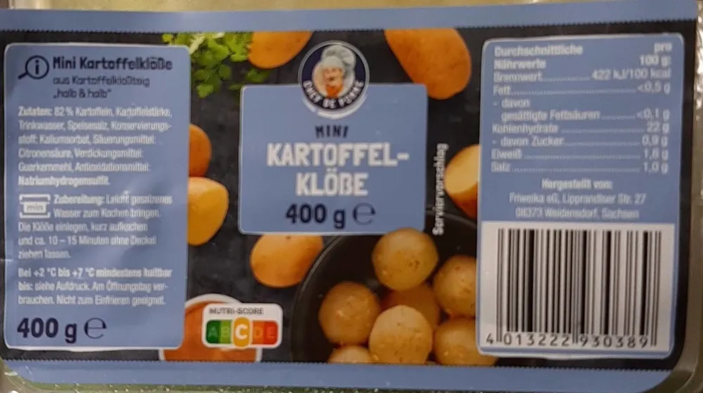 Mini Kartoffelklöße