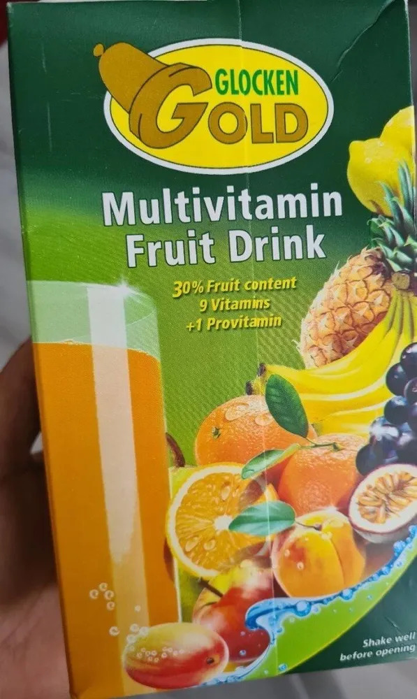 Multivitamin fruit drink