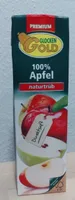Apfelsaft naturtrüb, Direktsaft (100% Fruchtgehalt)