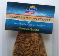 Makrelenfilet mit schwarzem Pfeffer
