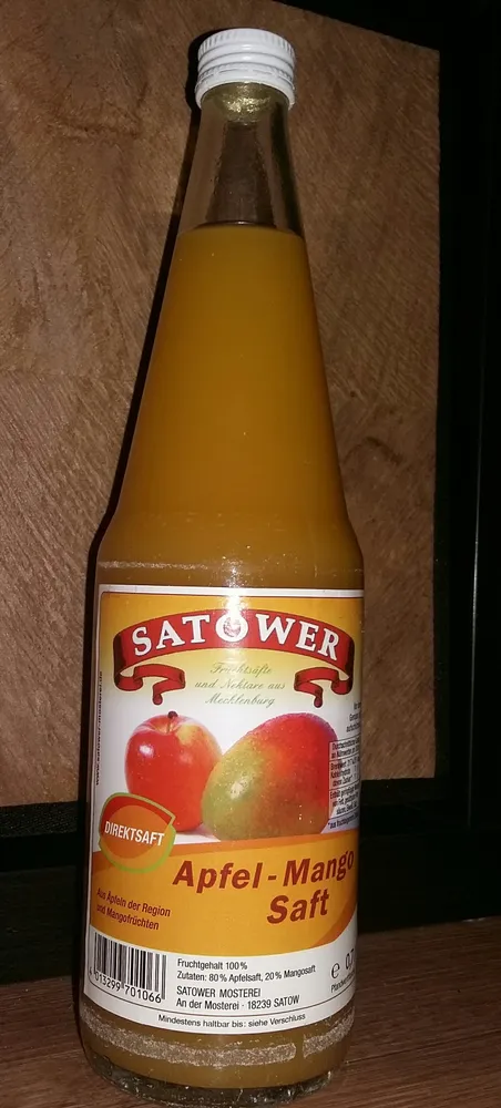 Satower Apfel-Mango-Saft