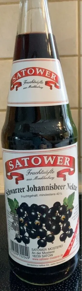 Schwarze Johannisbeer Nektar