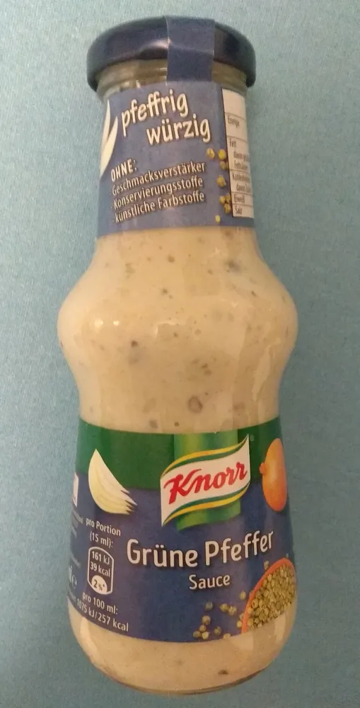 Grüne Pfeffer Sauce