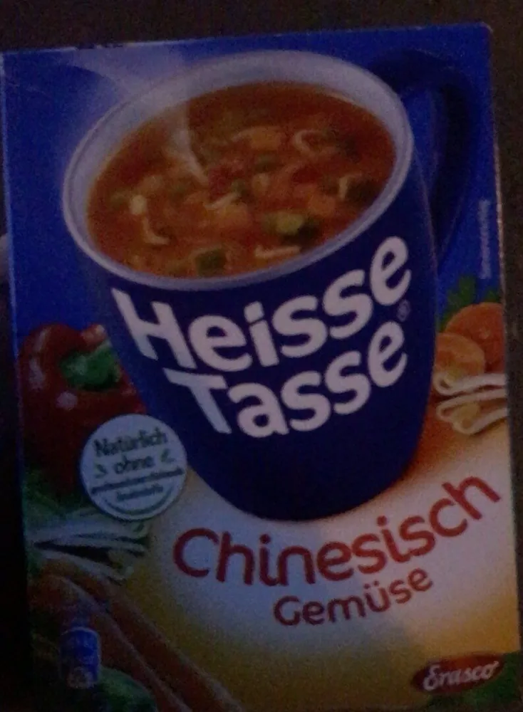 Heisse Tasse - Chinesisch Gemüsesuppe