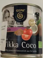 Leche de coco tikka bio