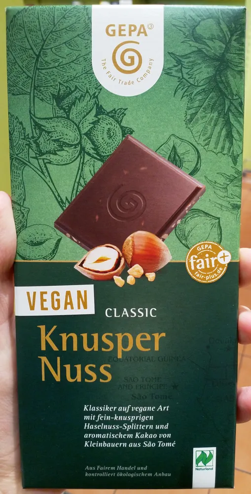 Vegan Knusper Nuss Classic