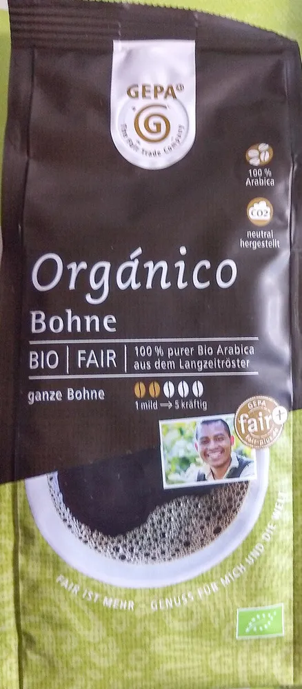 Orgánico Bohne