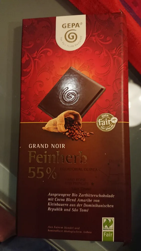 Grand Noir Feinherb 55% Bio