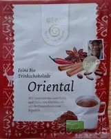 Feine Bio Trinkschokolade Oriental