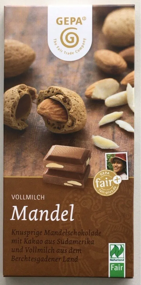Mandelschokolade