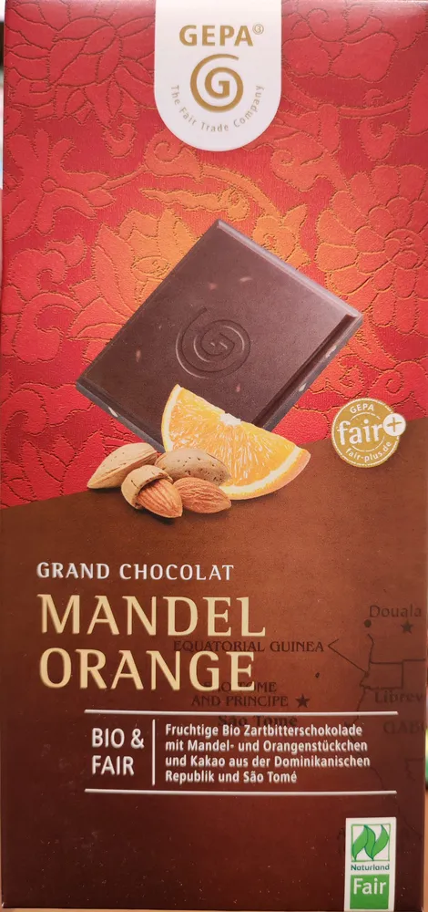 Grand Chocolat Mandel Orange