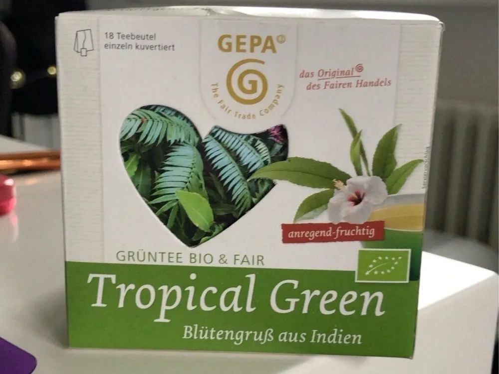 Gepa Bio Tropical Green (12,39 Eur / 100 G)