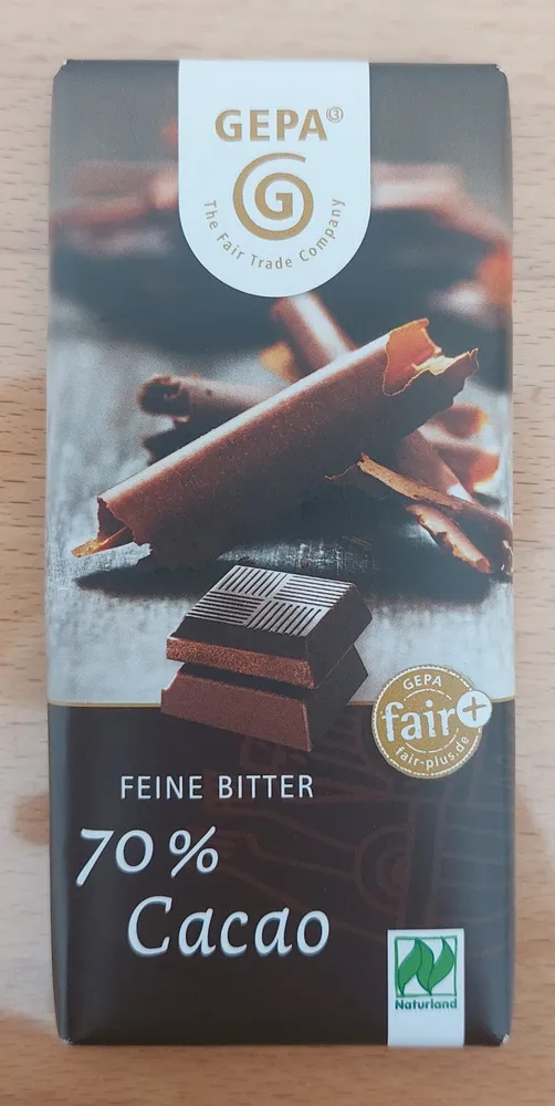 Feine Bitter 70% Cacao