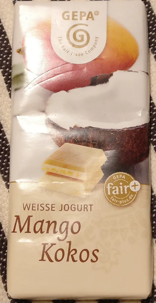 Weisse Joghurt Mango Kokos