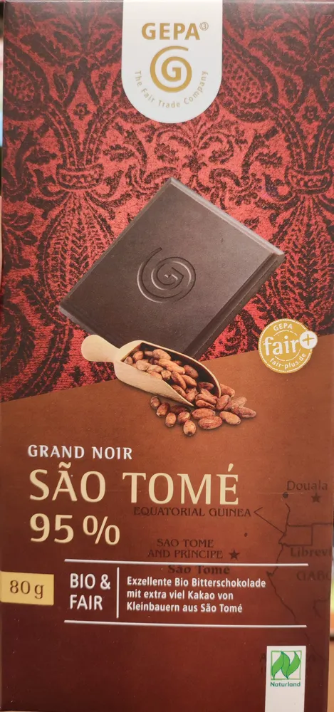Grand Noir São Tomé 95 %