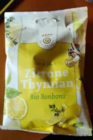 Zitrone Thymian Bio Bonbons