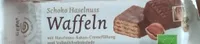 Waffeln barquillo de avellana y cacao