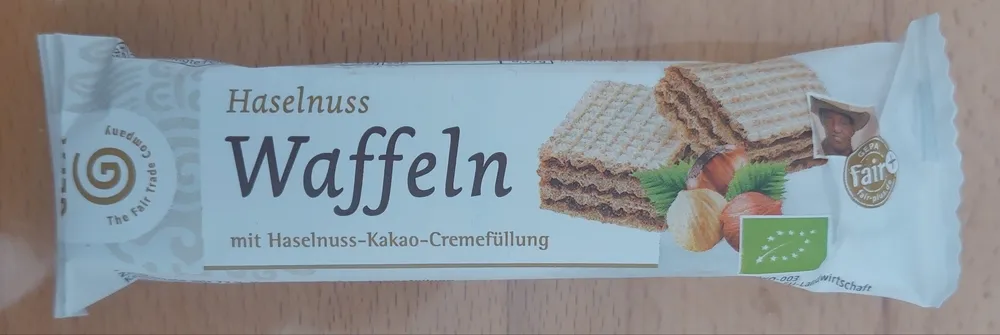 Haselnuss Waffeln