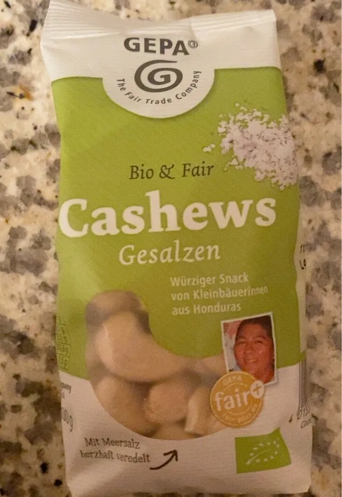 Cashews Gesalzen