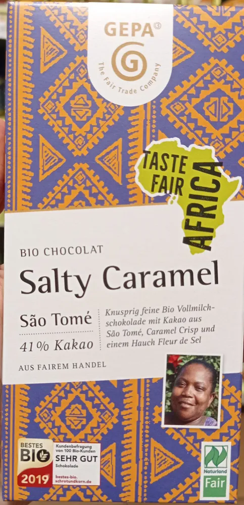 Salty Caramel Bio Chocolat