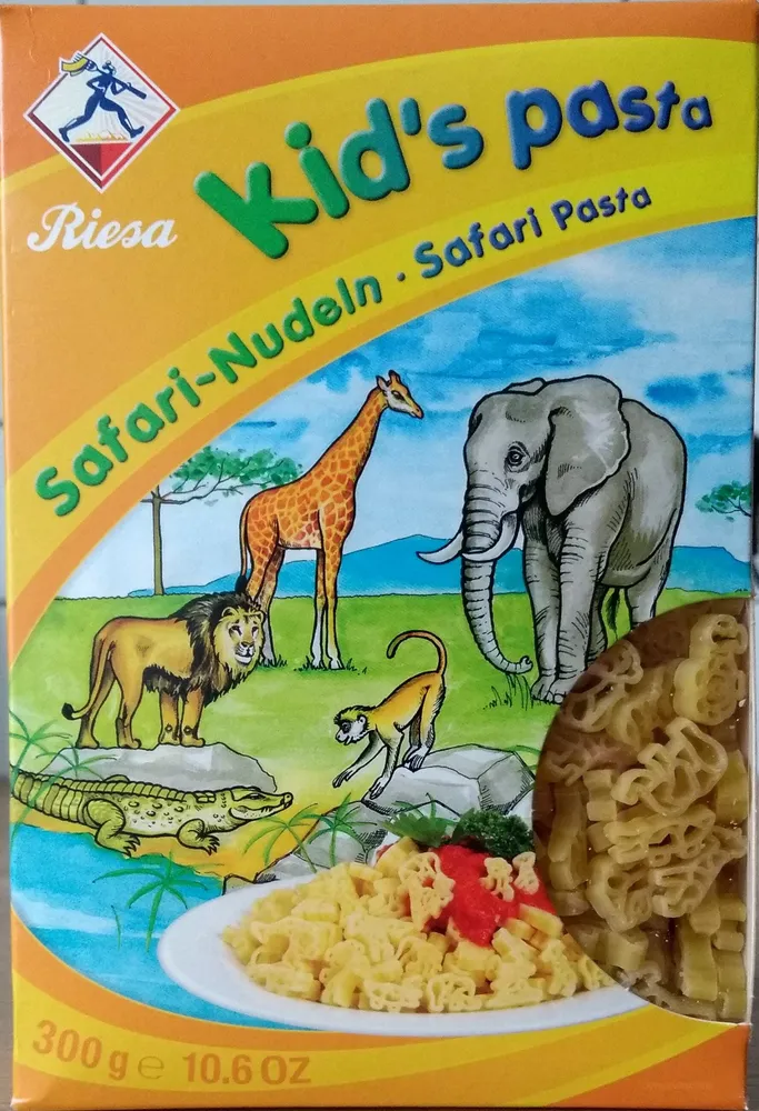 Kid's pasta Safari Nudeln
