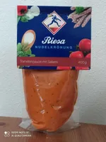 Riesa Nudelkrönung Tomatensoße mit Salami