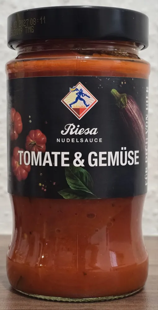 Nudelsauce mit Gemüse