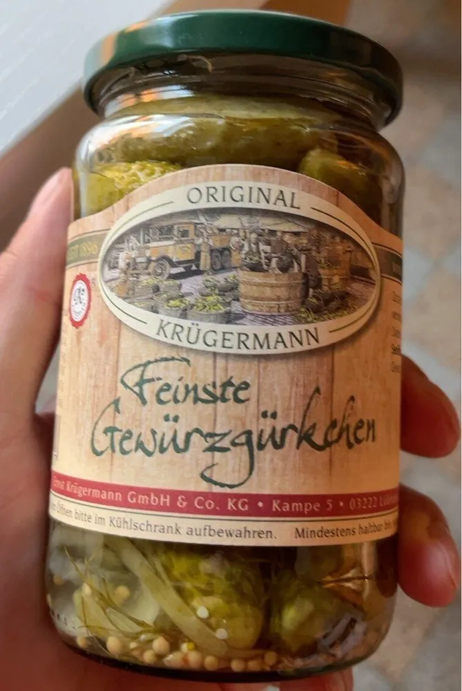 Feinste Gewürzgurken